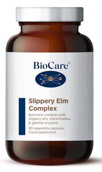 BioCare Slippery Elm Plus (Herbal combination) 90 Capsules # 31190