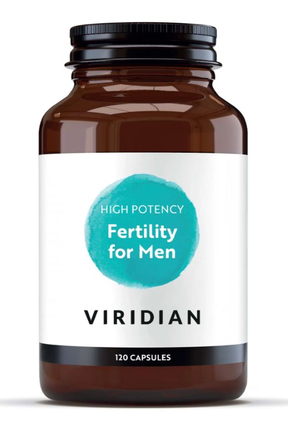 Viridian Fertility for Men (High Potency) Veg Caps 120 size #171 Up To 30% Off