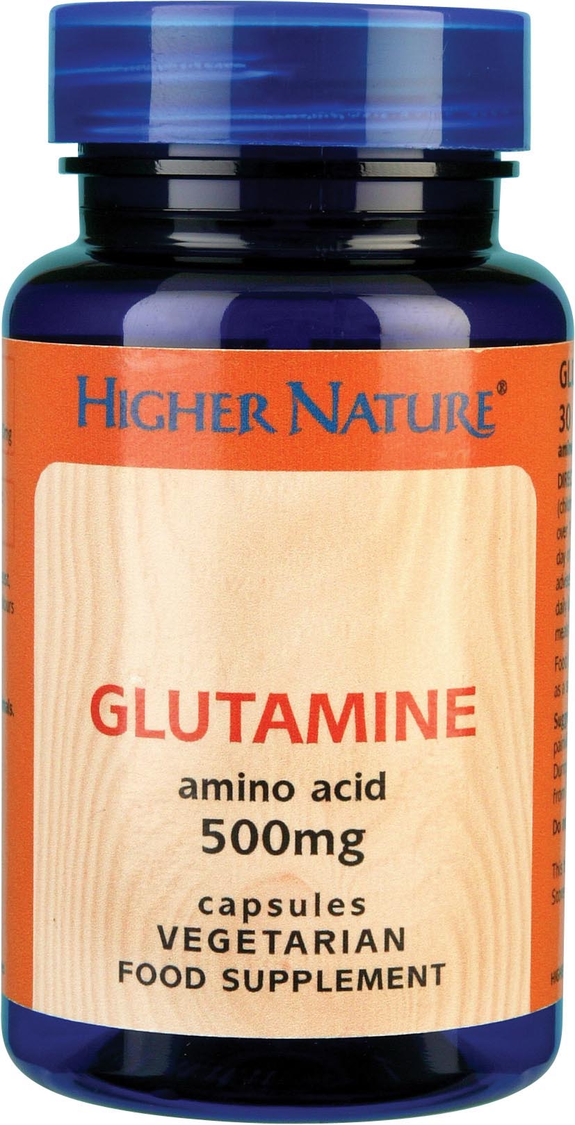 Higher Nature Glutamine 90 Capsules # GLC090