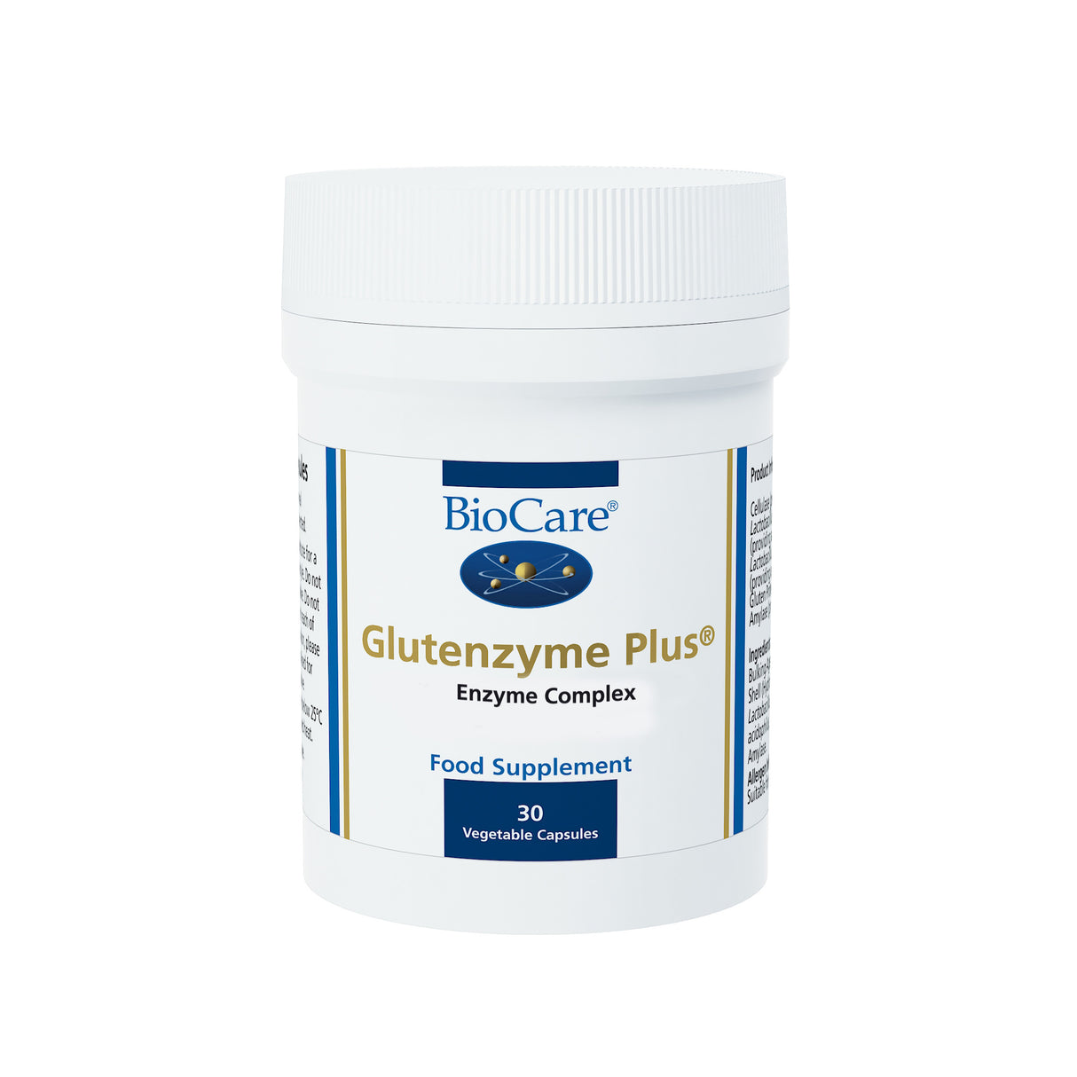 BioCare Glutenzyme Plus (Cereal Digesting Complex) 30 Capsules # 14730