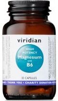 Viridian Magnesium & B6 (High Potency) Veg Caps 30 size #328 Up To 30% Off