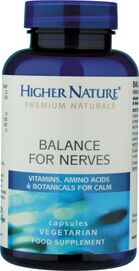 Higher Nature Balance For Nerves 90 Capsules # QBN090