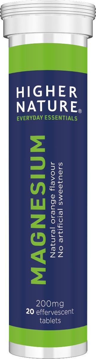 Higher Nature Magnesium Effervescent 20 Tablets # MAG020