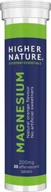 Higher Nature Magnesium Effervescent 20 Tablets # MAG020