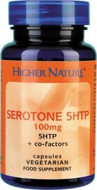 Higher Nature Serotone-5HTP 100mg 90 Capsules # SE1090