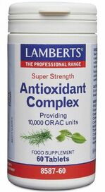 Lamberts Antioxidant Complex Super Strength, Providing 10,000 Orac Units 60 Tabs #8587 - Up To 30% Off