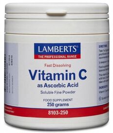 Lamberts Vitamin C as Ascorbic Acid 250 g # 8103 - Up To 30% Off