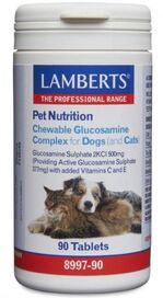 Lamberts Chewable Glucosamine Complex For Dogs (And Cats) 90 Tabs #8997 - Up To 30% Off