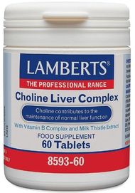 Lamberts Choline Liver Complex 60 Tablets #8593 - Up To 30% Off