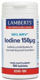 Lamberts Iodine 180 tablets #8240