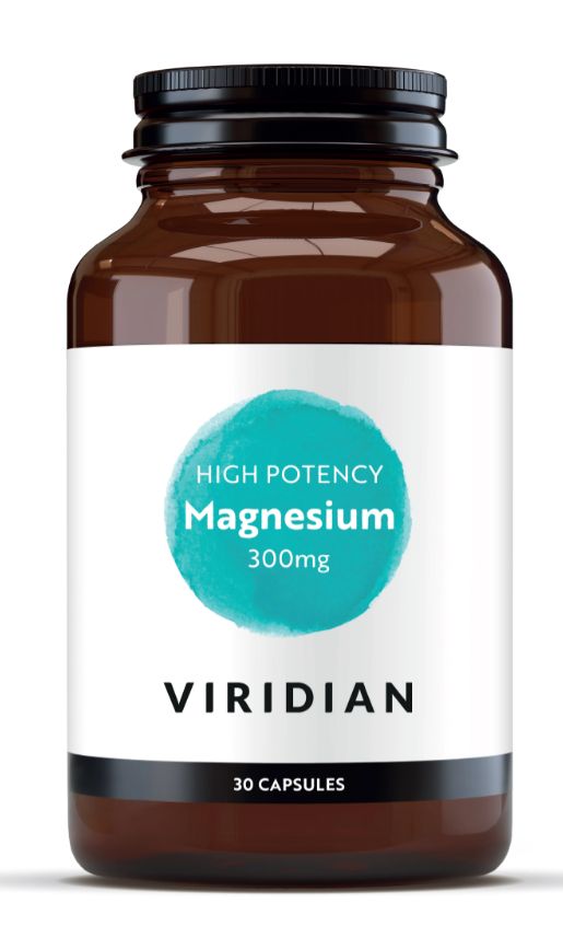 Viridian Magnesium 300mg (High Potency) Veg Caps 30 size #303 Up To 30% Off