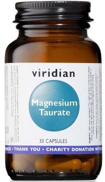 Viridian Magnesium Taurate Veg Caps 30 size #326 Up To 30% Off