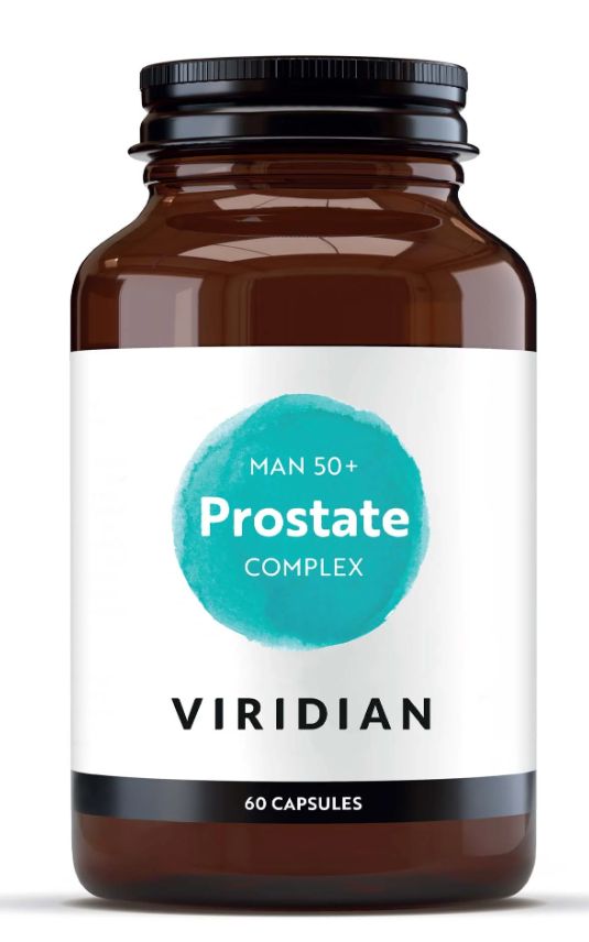 Viridian Man 50+ Prostate Complex 60 Vegan Caps #898