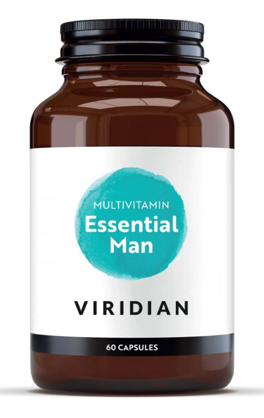 Viridian Essential Man Multivitamin Veg Caps 60 size #007 Up To 30% Off