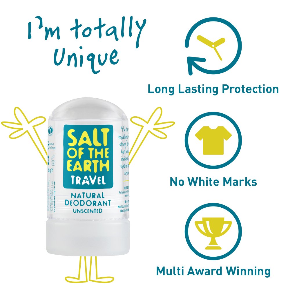 Salt Of The Earth Natural Travel Deodorant # 50 grams