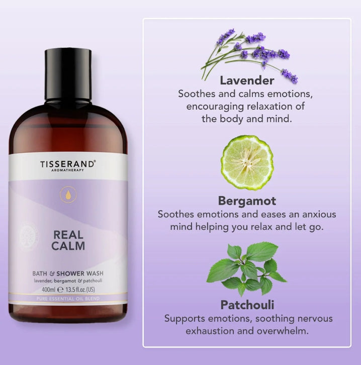 Tisserand Real Calm Bath & Shower Wash 400ml