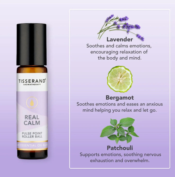 Tisserand Real Calm Pulse Point Roller Ball 10ml