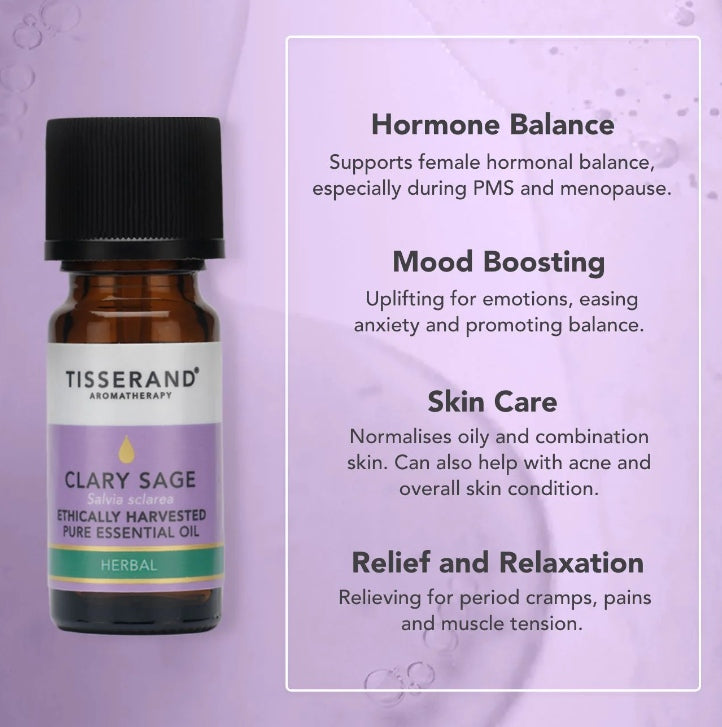 Tisserand Clary Sage Essential Oil 9ml