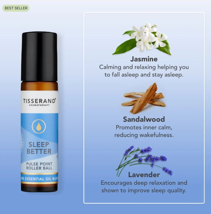 Tisserand Sleep Better Pulse Point Roller Ball 10ml