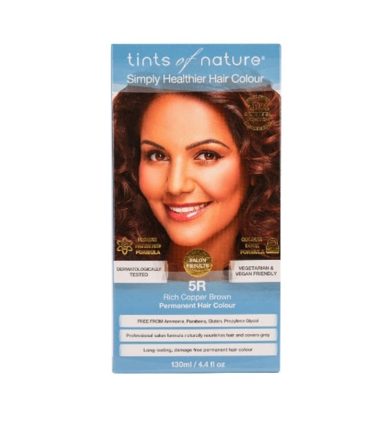 Tints of Nature 5R Rich Copper Brown Permanent Hair Colour