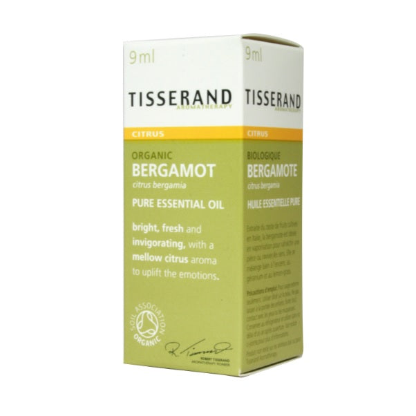 Tisserand Bergamot-Organic (Rind Of The Fruit) Pure Essential Oil