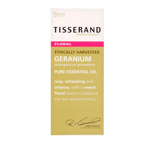 Tisserand Geranium-Ethically Harvested (Leaves) Pure Essential Oil