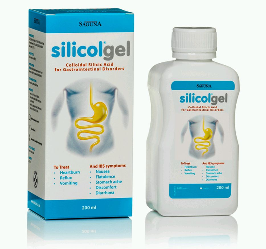 Saguna Silicol Gel Colloidal Silicic Acid For Gastrointestinal Disorders 200ml