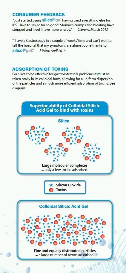 Saguna Silicol Gel Colloidal Silicic Acid For Gastrointestinal Disorders 200ml
