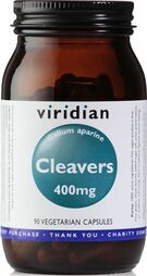 Viridian Cleavers 400mg Veg Caps 90 size #809 Up To 30% Off