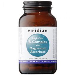 Viridian High Five B5 B-Complex + Vit C Veg Caps 120 size #253 (Expiry Date 02-2026)