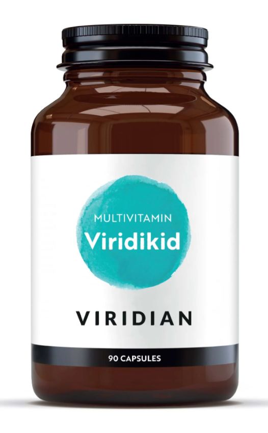 Viridian Viridikid Multivitamin Veg Caps 90 size #125 Up To 30% Off