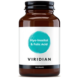 Viridian Myo-Inositol & Folic Acid Powder 120g size #210 Up To 30% Off