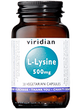 Viridian L-Lysine 500mg Veg Caps 30 size #030 Up To 30% Off