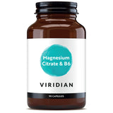 Viridian Magnesium Citrate & B6 Veg Caps 90 size #332 Up To 30% Off