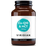 50% Off - Viridian Co-Q10 100mg & MCT Veg Caps 60 size #366 (Expiry 09-2026)