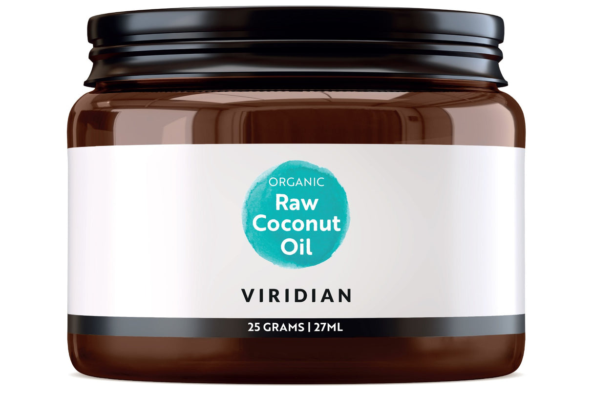 Viridian Raw Coconut Oil (Organic) 25g size #593  Up To 30% Off