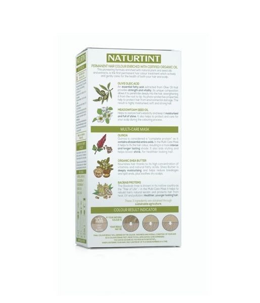 Naturtint  Permanent Hair Colourant 10A - Light Ash Blonde - Up to 35% Off