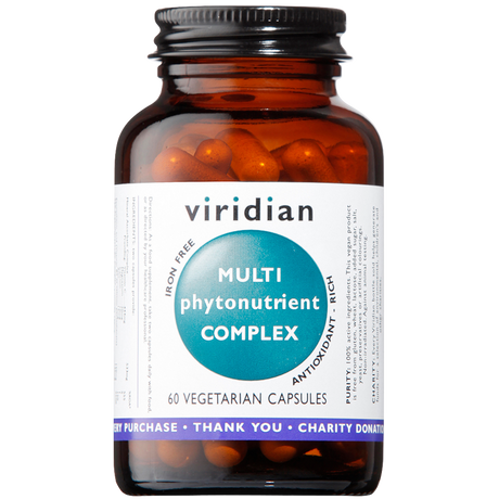 Viridian Phytonutrient Formula Multivitamin Veg Caps 60 size #116 Up To 30% Off