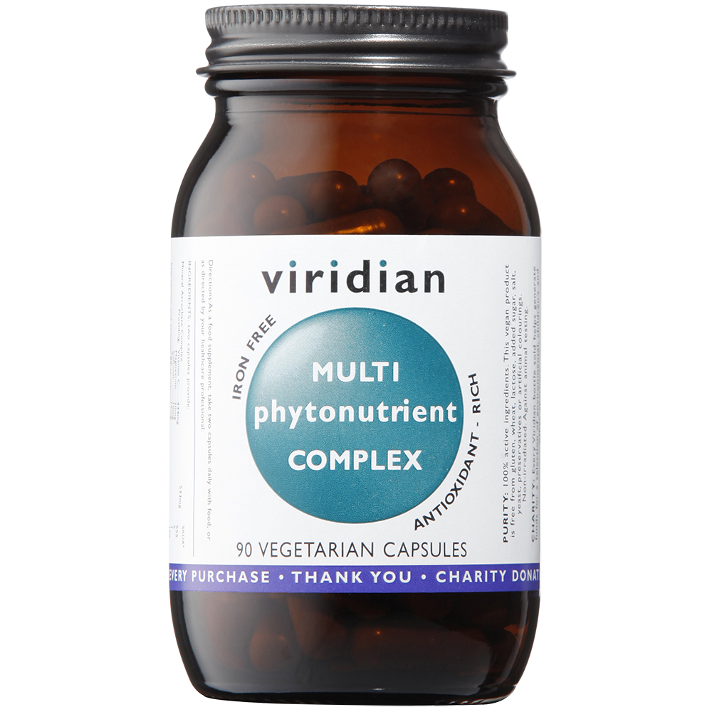 Viridian Phytonutrient Formula Multivitamin Veg Caps 120 size #117 Up To 30% Off