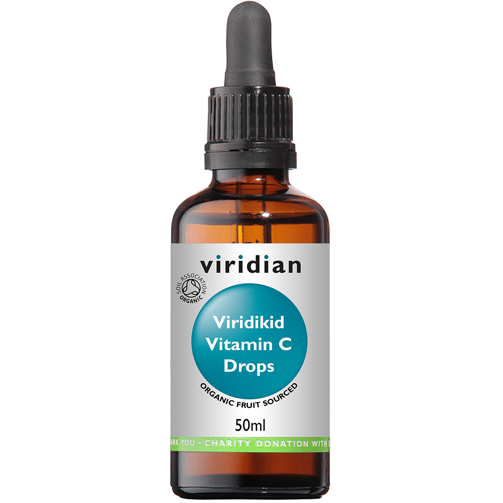 Viridian Viridikid Vitamin C Drops (Organic)* 50ml size #213  Up To 30% Off
