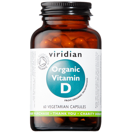 Viridian Vitamin D2 400iu Veg Caps 60 size #267 Up To 30% Off