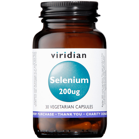 Viridian Selenium 200ug Veg Caps 30 size #345 Up To 30% Off