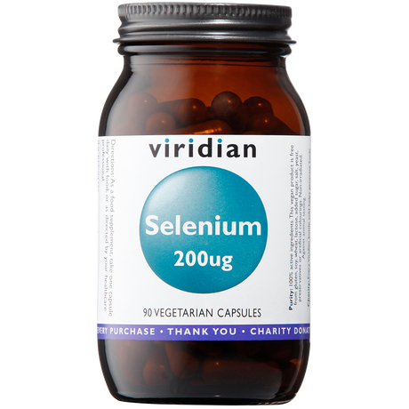 Viridian Selenium 200ug Veg Caps 90 size #347  Up To 30% Off