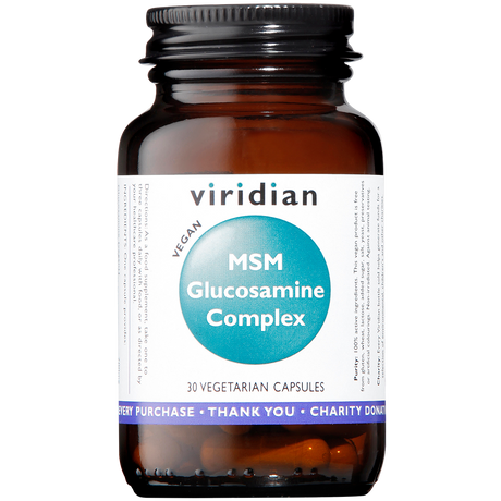 Viridian Glucosamine & MSM Veg Caps 30 size #390 Up To 30% Off