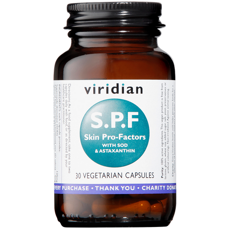 Viridian SPF Skin Pro Factors Veg Caps 30 size #398  Up To 30% Off