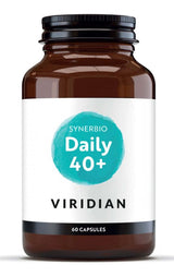 Viridian Synerbio Daily 40+ Veg Caps 60 size #462 Up To 30% Off