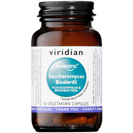 Viridian Synerbio Saccharomyces Boulardii Veg Caps 30 size #469  Up To 30% Off