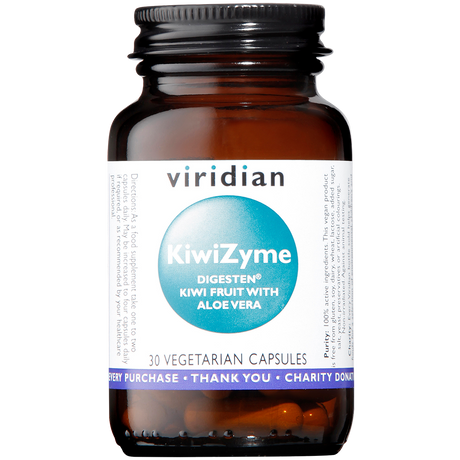 Viridian KiwiZyme Veg Caps 30 size #483 Up To 30% Off
