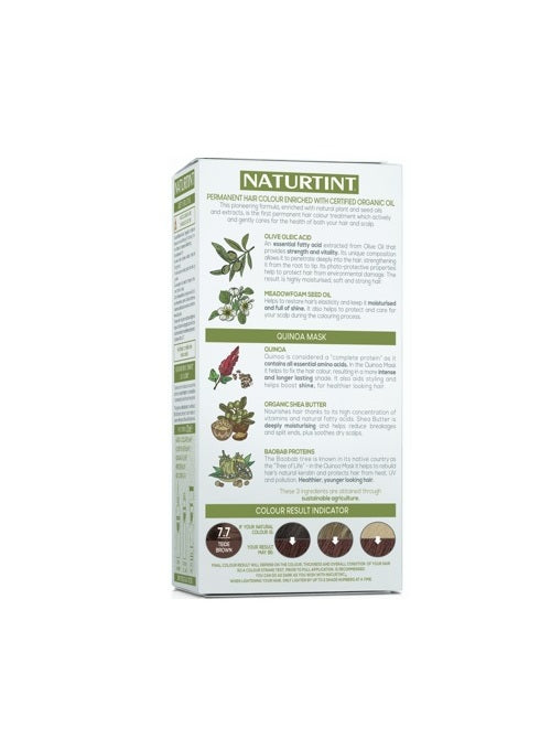 Naturtint  Permanent Hair Colourant Illusion Teide Brown I-7.7 - Up to 35% Off