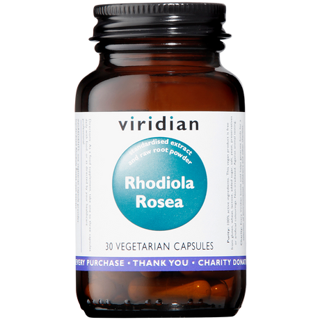 Viridian Rhodiola Rosea Extract Veg Caps 30 size #845 Up To 30% Off